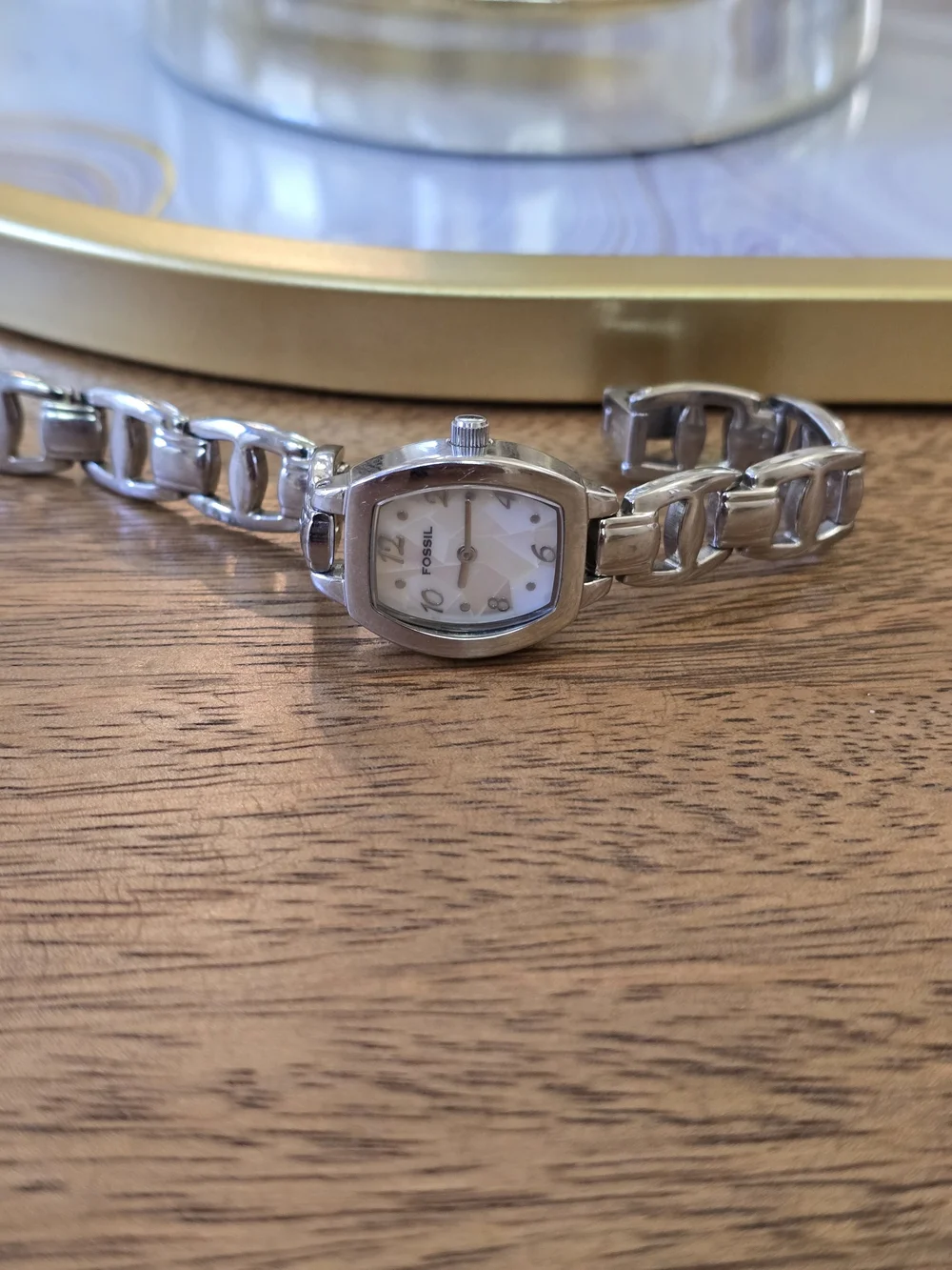 Fossil Women's Silver Tone Bracelet Watch - Silver
